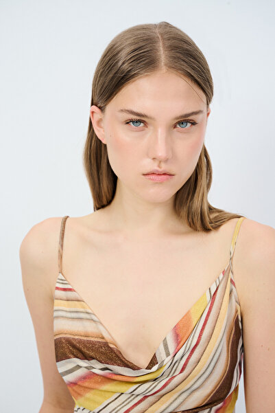 adL Askılı Örme Bluz