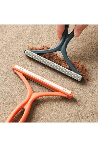 TARUTWOOD Tarumedo lint brush set of 2, metal/plastic, orange/dark blue, 13 x 14 cm