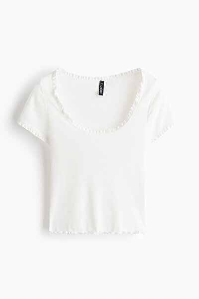 H&M Dantel Şeritli Üst