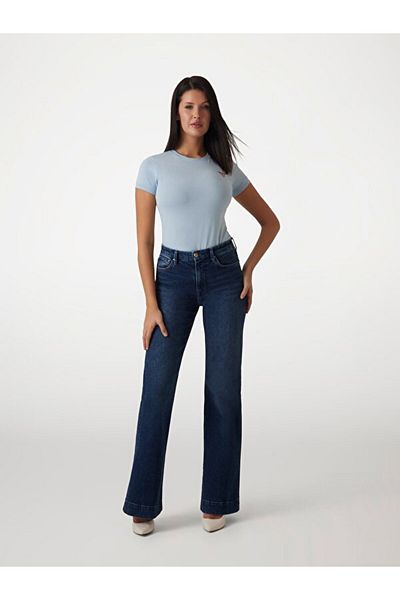 Guess Tricou Ss Cn Mini pentru femei Slim Fit