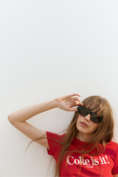 H&M Yazı Motifli Tişört