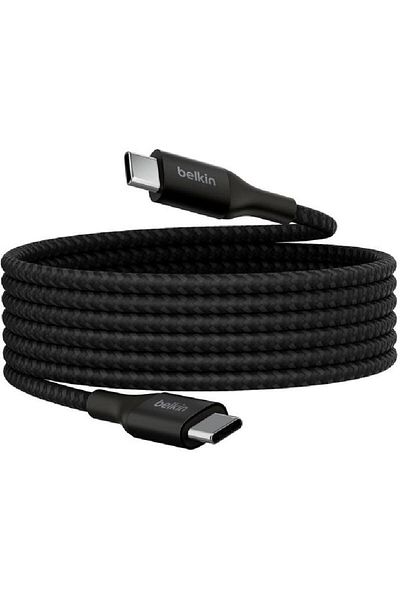 Belkin كابل شحن ومزامنة Boost Charge USB-C إلى USB-C بطول 2.00 متر (6.56 قدم)