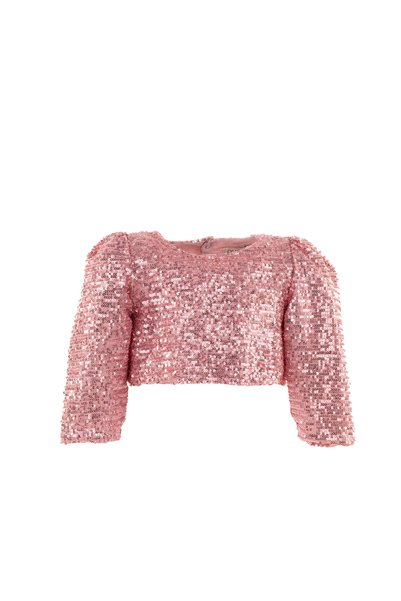 DUCA KIDS Set Glitter Crop și Bow Set de 2