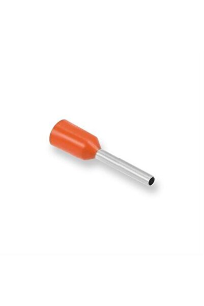 EUROWEST 0.50mm Orange Insulated Ferrule (1 Box 1000 Pieces)