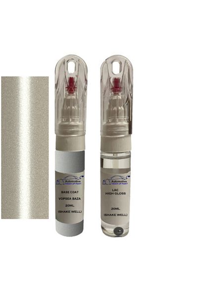 YLKRS AUTOMOTIVE Kit retus vopsea touch up Fiat 500C 270:07 (Bianco Gioioso)