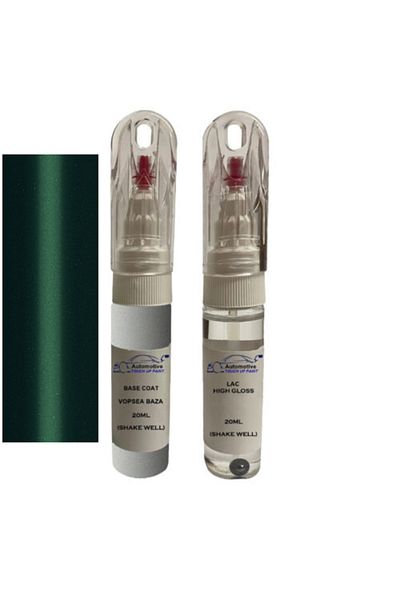 YLKRS AUTOMOTIVE Kit retus vopsea touch up Toyota Hilux 9105 (Verde Ingles)