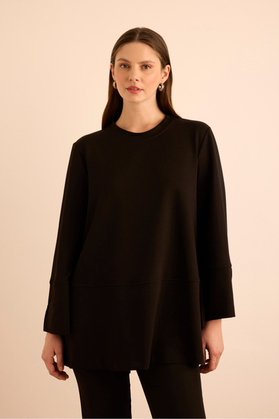 Aker Kup Detaylı Cotton Sweatshırt