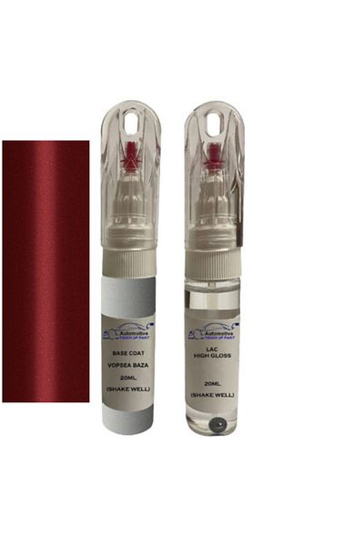 YLKRS AUTOMOTIVE Kit retus vopsea touch up Fiat Multipla 132 (Rosso Bright)