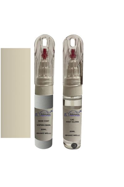 YLKRS AUTOMOTIVE Kit retus vopsea touch up MINI Mini One 850 (Pepper White)
