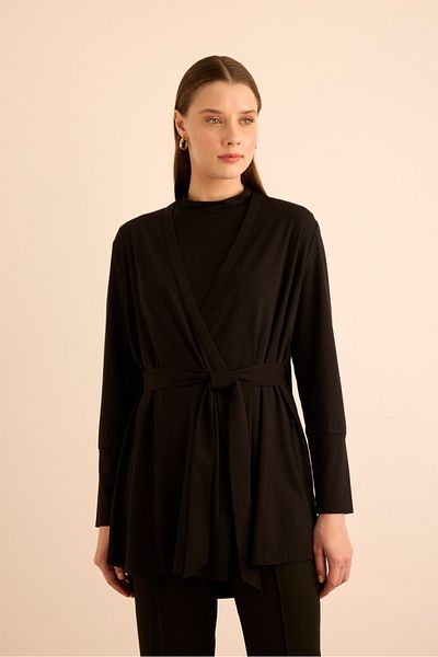 Aker Rayon Knitted Cardigan