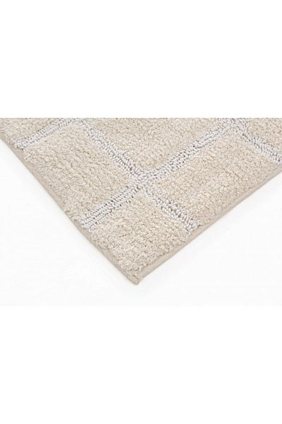 Bizzotto Set 2 covorase baie bumbac crem 50x80 cm