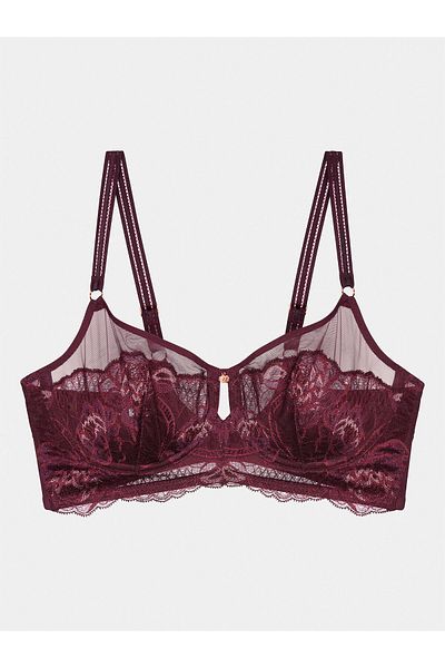 Triumph Women's Underwired Bra 10215982 Burgundy