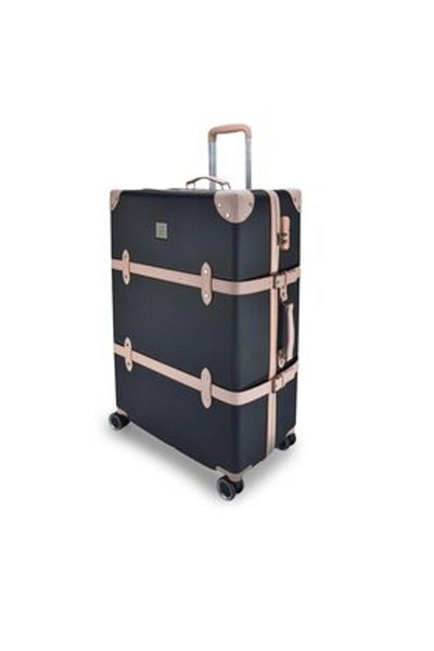 Semi Line Valiză mare unisex T5671-4 neagră