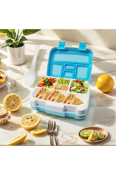 fulina Portable multi-grid lunch box microwave lunch box suitable for office tableware kitchen utensils