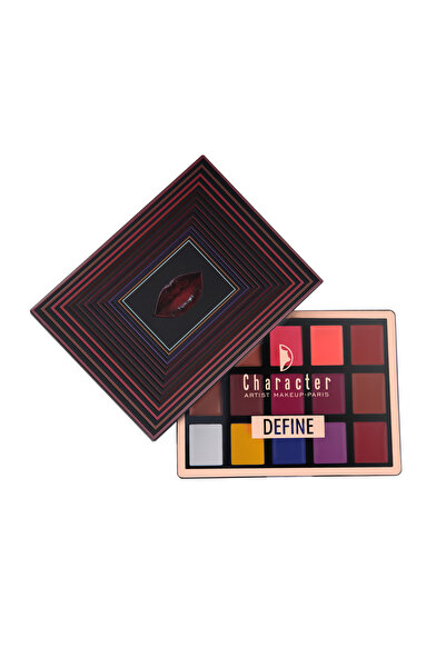 Character 15 Color Lip Define Palette