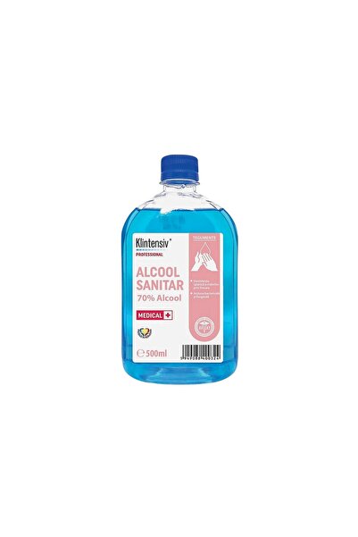 KLINTENSIV Alcool Sanitar KLINTENSIV 500 ml–70% Alcool-Dezinfectant Rapid și ...