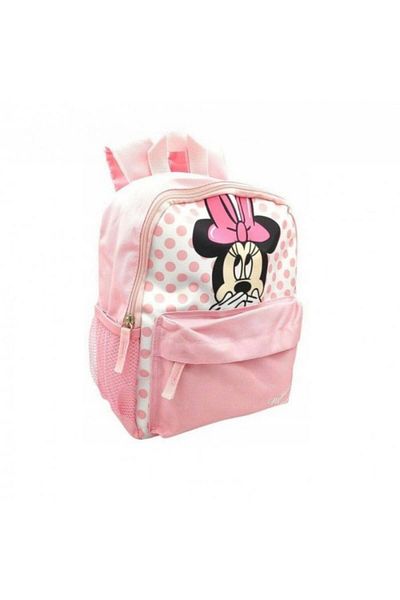 Disney Ghiozdan Disney Minnie, 28x23x10cm, Roz, 100% poliester