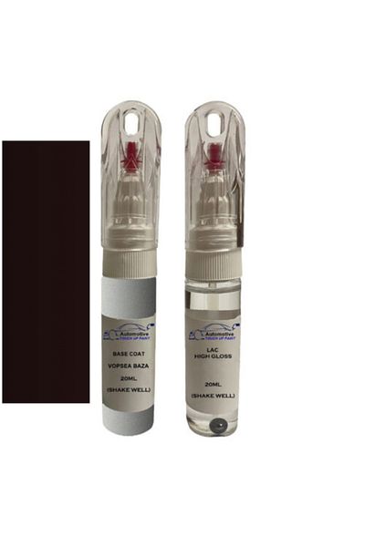 YLKRS AUTOMOTIVE Kit retus vopsea touch up Lexus LS400 Series 3M9I-2 (Dk. Plum(int.))