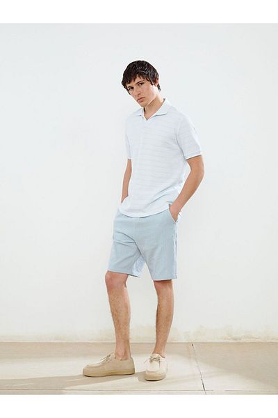 LC Waikiki Xside Polo Neck Men's Short Sleeve T-Shirt