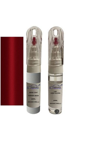YLKRS AUTOMOTIVE Kit retus vopsea touch up Peugeot 4008 PKEJ (Rouge Metal)