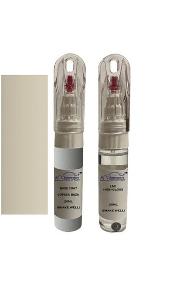 YLKRS AUTOMOTIVE Paint touch-up kit Peugeot 207CC P4567 (Creme Parthenon)