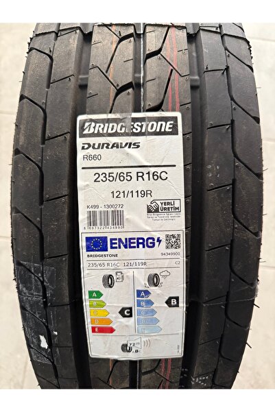 Bridgestone / 235/65R16C (DURAVIS R660) 2025 YAZ LASTİĞİ