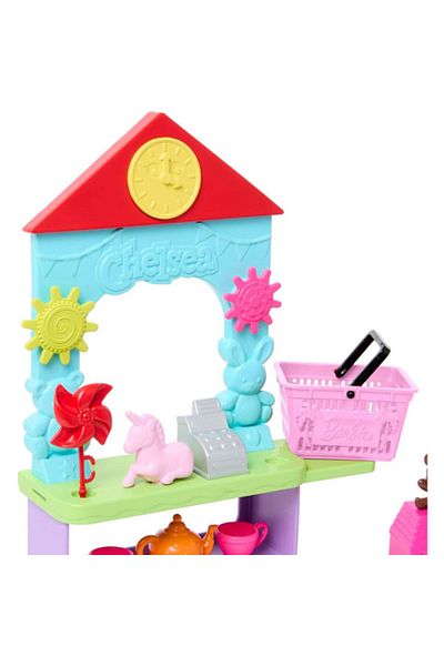 mattel Barbie Chelsea Can Be Playset, Chelsea's Toy Store, 20 Accessories