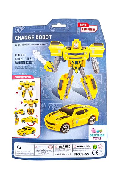 Brother Toys Transformer Bumble Bee Robot Transforming Toy Robot Car