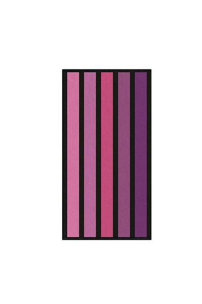 OEM Prosop de plajă, 180x100 cm, bumbac, dungi roz/violet