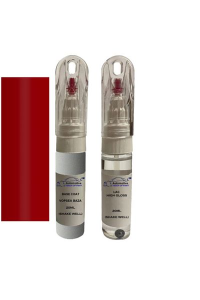 YLKRS AUTOMOTIVE Kit retus vopsea touch up Fiat Punto 168 (Rosso Speed)