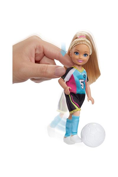mattel Barbie Club Chelsea Playset, Chelsea Doll at Soccer