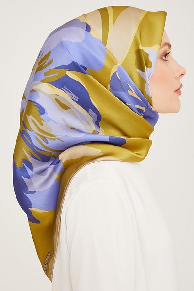 Armine Twill Silk Scarf 9042-02t