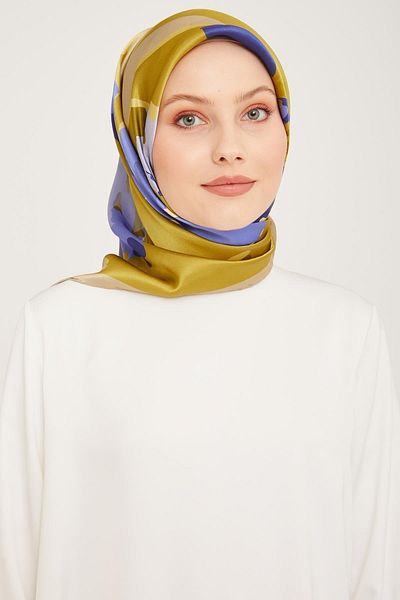 Armine Twill Silk Scarf 9042-02t