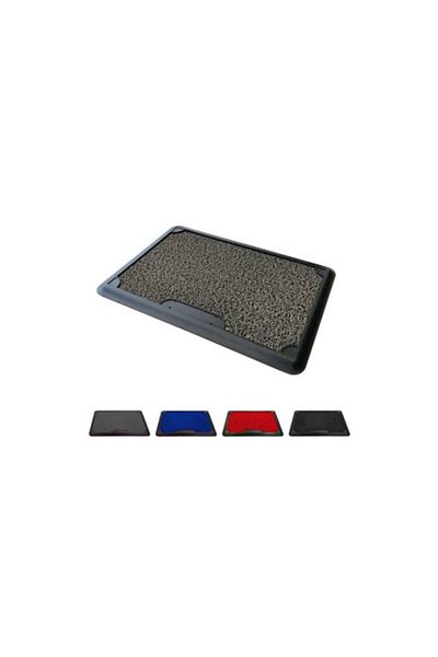 Chilai Home Entrance Mat with Tray, High Traffic, Gray