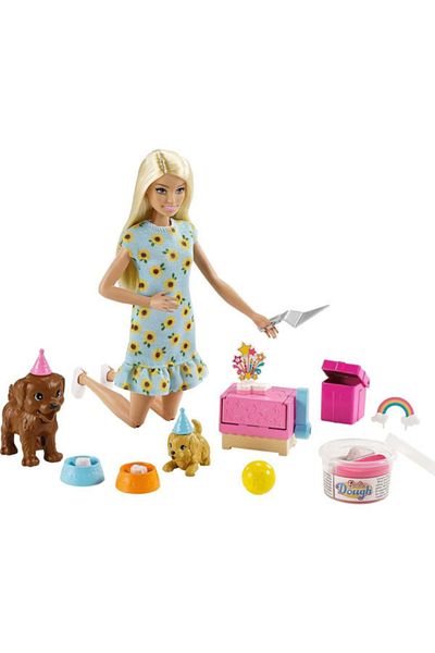 mattel Barbie Playset, Barbie Puppy Party Doll