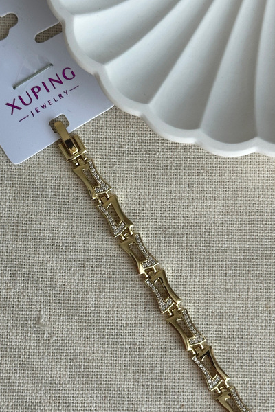 Modacaprea Xuping 14k 17 2 Cm Greuppe Kadın Bileklik Kadın Karamaz Bileklik Xuping Bileklik