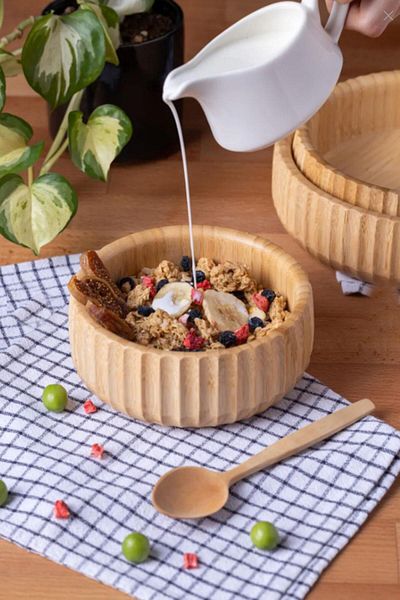 ÇELİKAY Mien Bamboo Hollow Bowl 15 cm