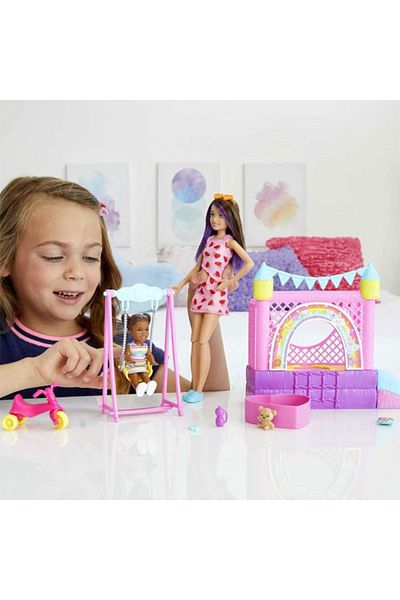 mattel Barbie Skipper Babysitters Inc Playset, Skipper Doll in the Playground