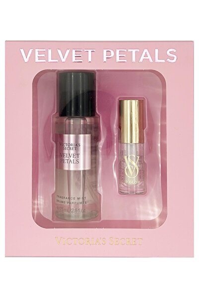 Victoria's Secret Velvet Petals Mini Vücut Spreyi ve Clear Parlatıcı Dudak Ya...