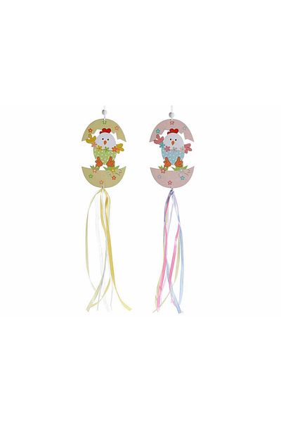 Decorer Set of 2 Easter Egg decorations 9.5x42 cm