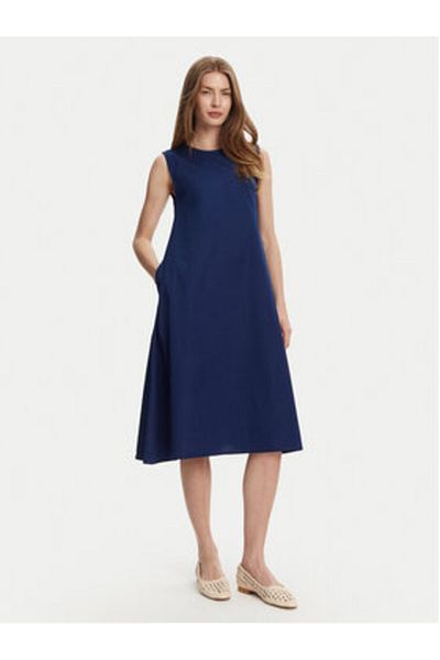 Selmark Rochie de vară pentru femei BL495 Bleumarin
