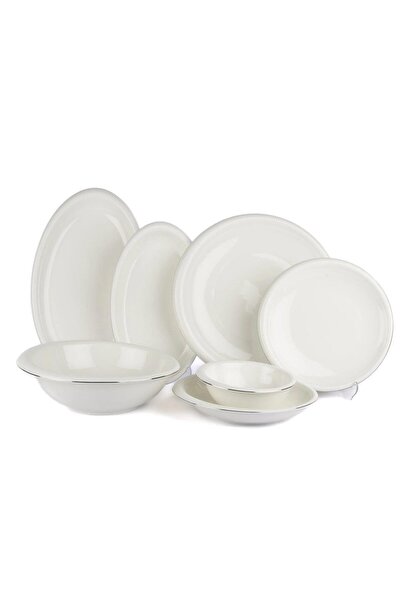 MIKASA Moor Silver Lines 27 Parça Yemek Takımı