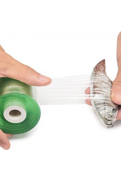 VENGA Amigos Self-adhesive Garden Tape Roll, Transparent Green, 200 M X 10 Cm