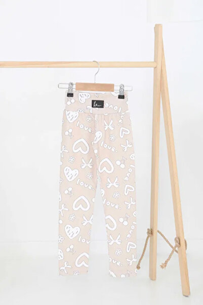 Butik Κοριτσίστικο κολάν με στάμπα βιζόν - 27202