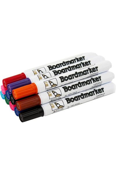 Roco Whiteboard Markers – Assorted Colors – 1.5–3 mm Round Tip – Smooth & Erasable