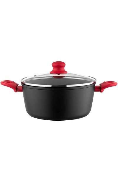 FLORINA Saucepan with lid 24 cm, 3.5 liters