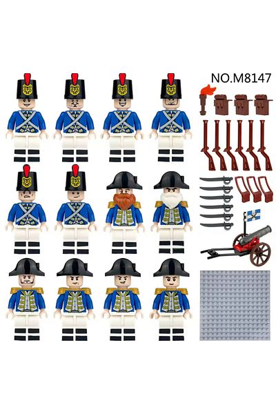 marimari 12 Li Fighter Mini Figures Building Blocks Visual Dibidir