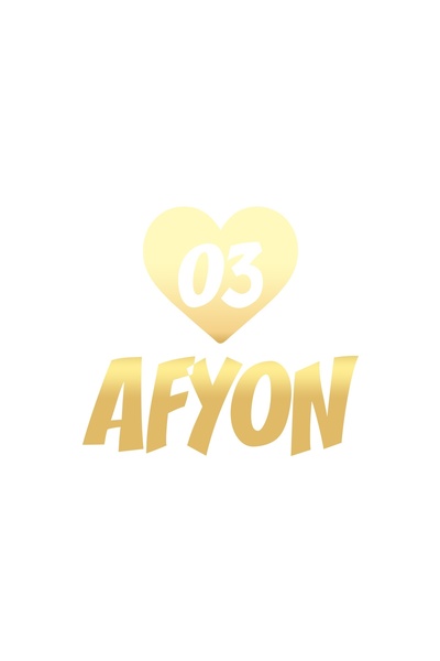 Reysa Tasarım ملصق سيارة على شكل قلب 03 أفيون مقاس 17 × 17 سم ذهبي