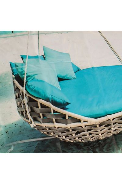 OEM Perdea de dus PEVA, dimensiune 180x180 cm, model cu palmieri, prindere 12 inele