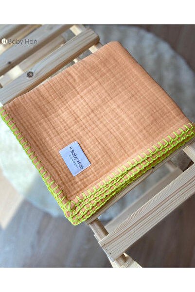 BABY HAN CONCEPT بطانية موسلين للأطفال والرضع متعددة الأغراض مكونة من 4 طبقات...